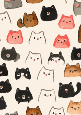 Cute Cat Pattern