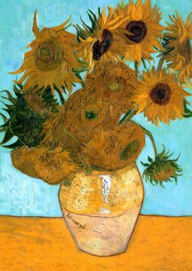 Sunflowers by Van Gogh