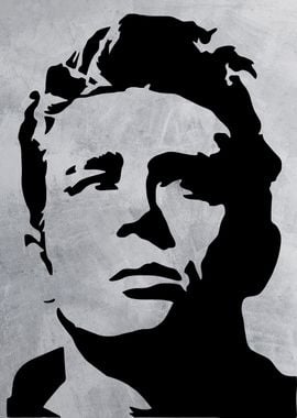 stencil art poster