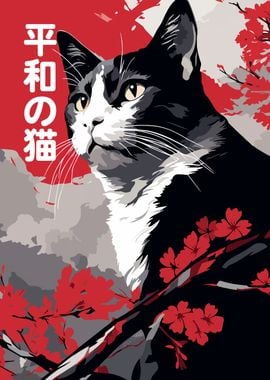 Inspirational Cat Japanese