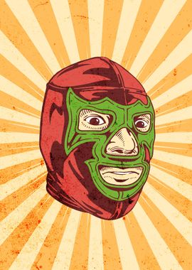 Mexican Luchador Wrestler