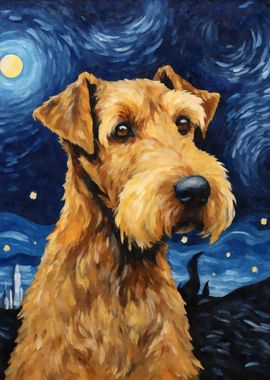 Airedale Terrier Night