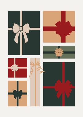 Geometric Holiday Pattern