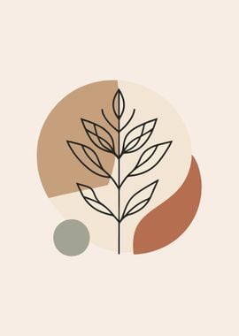 Minimalist Botanical Art