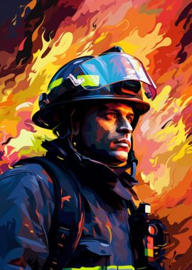 Firefighter Flame