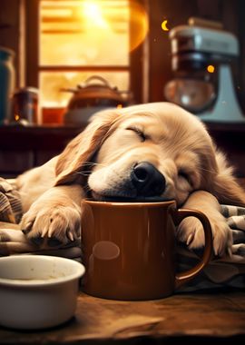 Golden Retriever Coffee