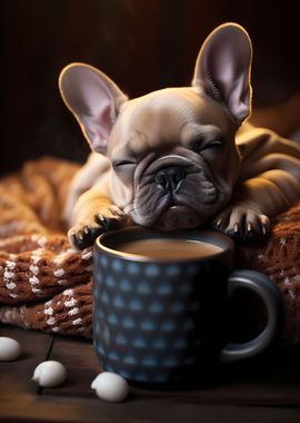 French Bulldog Pup Coffee