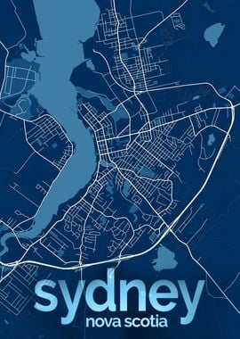 Sydney City Street Map