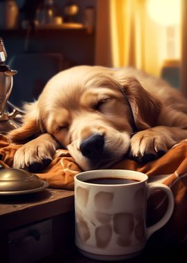 Golden Retriever Coffee