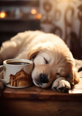 Golden Retriever Coffee 