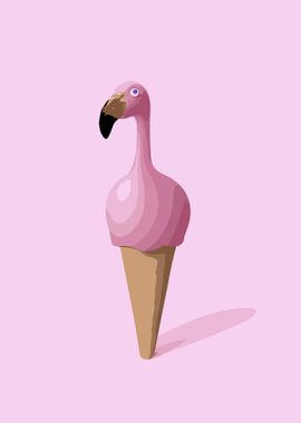 Flamingo Ice Cream