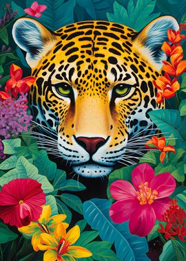 Jaguar Tropical Bloom