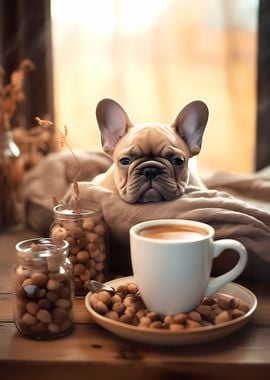 French Bulldog Coffee Pup