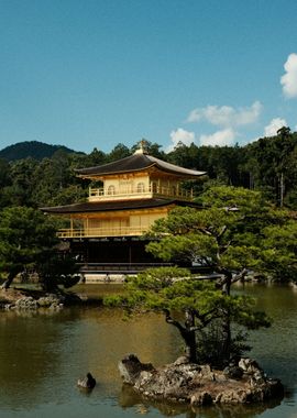 Golden Temple in Kyoto