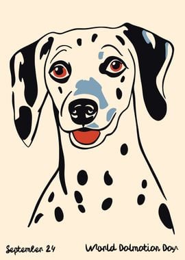 WORLD DALMATIAN DAY Poster