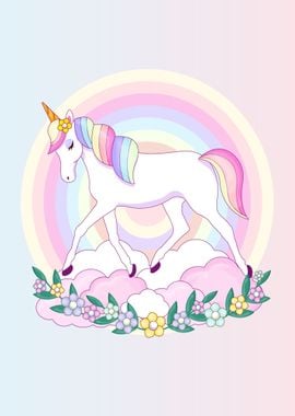 Sweet magical unicorn