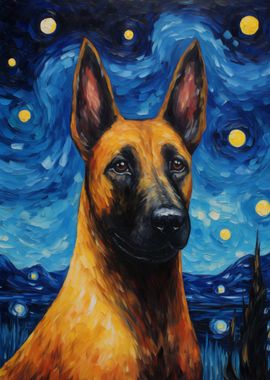 Belgian Malinois Van Gogh