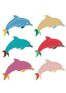 Six Dolphins