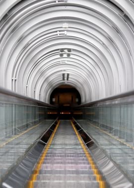 Abstract Escalator