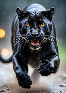 Savage Wild Black Panther