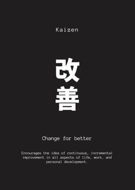 Kaizen Japanese Quote