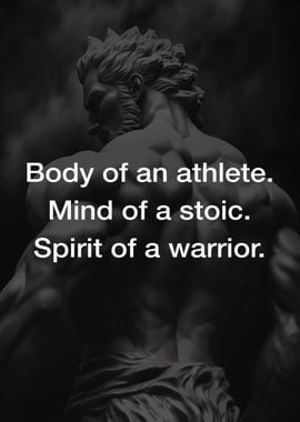 Athlete Stoic Warrior