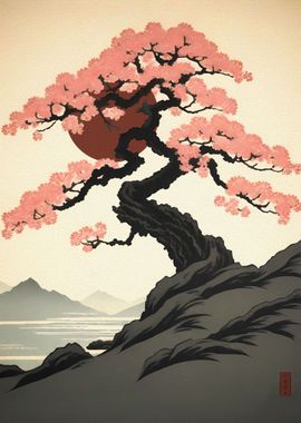 Vintage Japanese Sakura