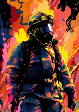 Firefighter Flame