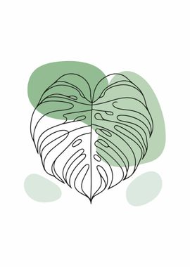 Tropical Monstera Delight