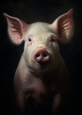 Pig Portrait