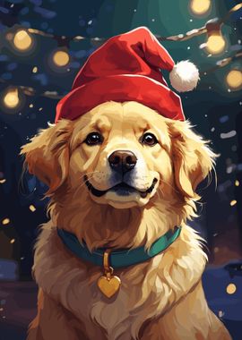 Golden Retriever Christmas