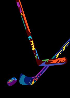 hockey in pop art