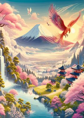 Japan Phoenix Landscape