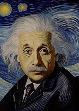 Albert Einstein Starry