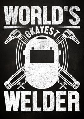 Funny Welder Wall Art