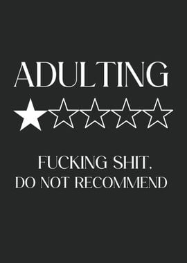 adult not recommend