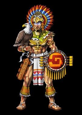 Aztec Eagle Warrior