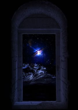 Galaxy in a Window