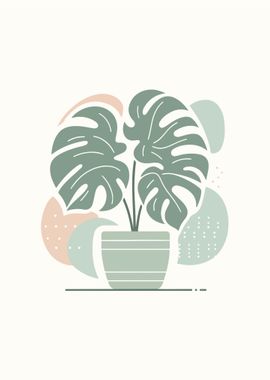 Monstera Silhouette