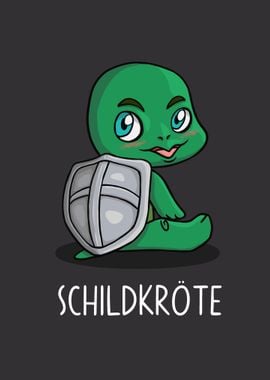 Funny Pun Schildkroete