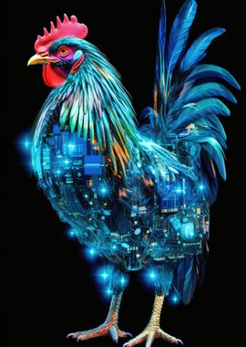 Cool Cyberpunk Chicken