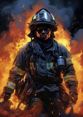 Firefighter Flame