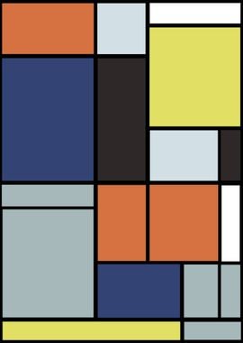 Mondrian Geometric 