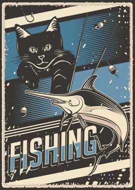 Fishing Marlin Cat