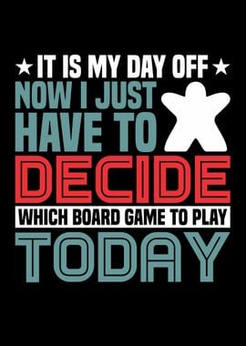 Day off Board games