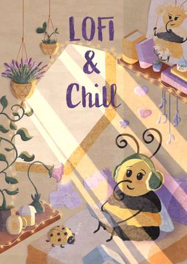 Cute bee lofi music