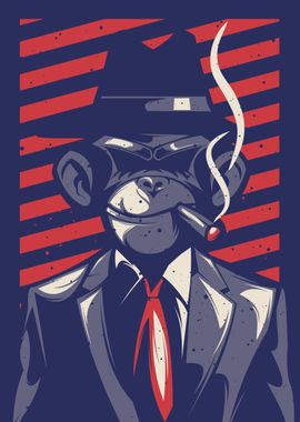 MAFIA MONKEY GRUNGE STYLE