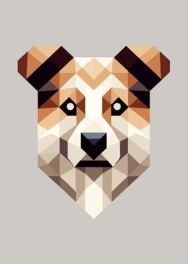 Dog Low Poly