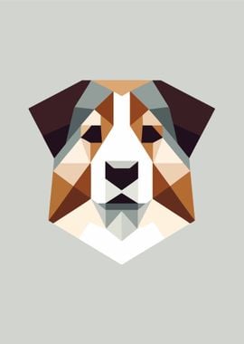 Dog Low Poly