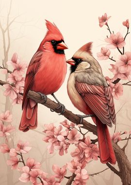 Northern Cardinal Painting